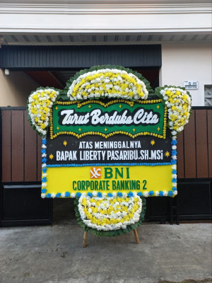 Papan Bunga Duka di Argosari